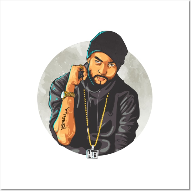 Bohemia The Punjabi RAP STAR Wall Art by Harsimran_sain